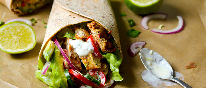 The Classic Chicken Wrap 