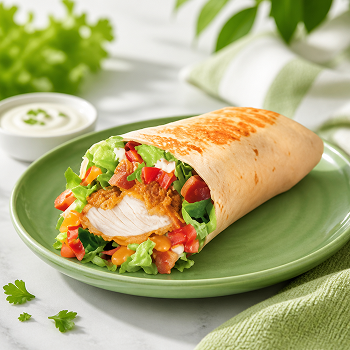 The Fish & Chip Co loaded wraps in Perth.